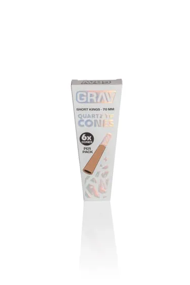 Product image of GRAV Quartz Tip Natural Pre-Rolled Cones