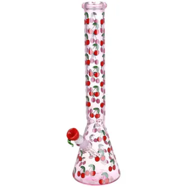 Product image of Life Is a Bowl of Cherries Beaker Water Pipe