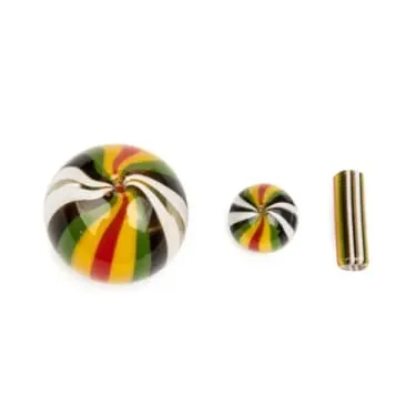 Product image of GEAR Premium -  Multi Colour Terp Slurper Heat Bead & Cap Set