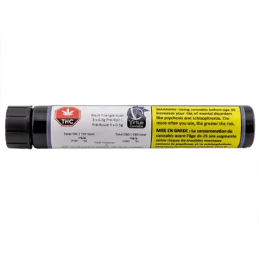 Product image of Black Triangle - Virtue Cannabis - Joints