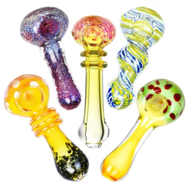 Product image of Fancy Worked Spoon Pipe - 3.25"-3.5"/Assorted