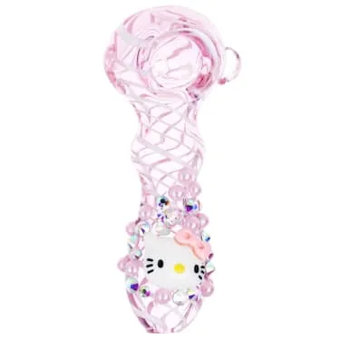 Product image of Greeting Kitty Glass Spoon Pipe