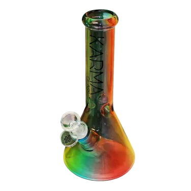 Product image of Karma Glass, 9" Glass Beaker Bong