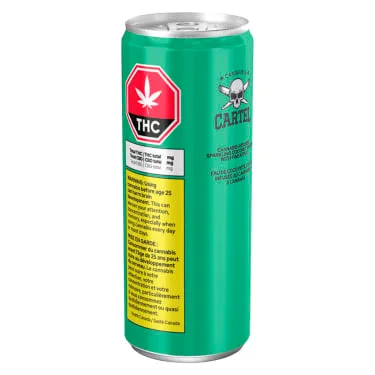 Product image of Cannabis Cartel - Sparkling Coconut Water with Pineapple