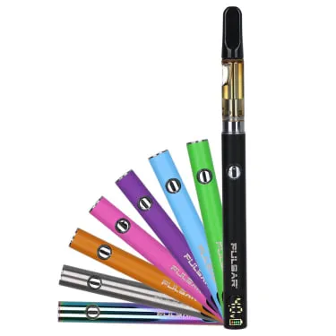 Product image of Pulsar - Digital Display Slim VV Click Button 510 Battery w/ Preheat - 400mAh