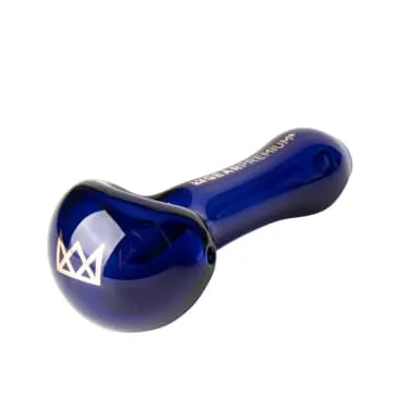 Product image of 3.75" Hand Pipe W/Ash Catcher Mouthpiece - Blue