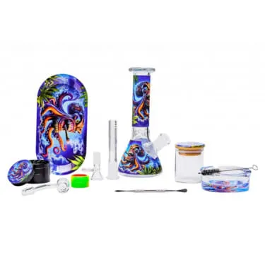 Product image of OG | 8" Gift Set Bong, Banger, Ashtray, Grinder & More
