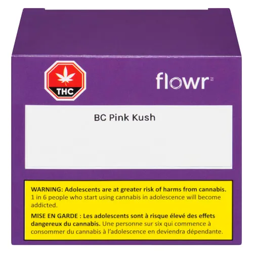 Product image of Flowr - BC Pink Kush.