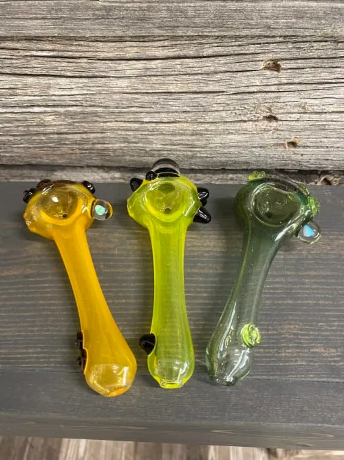 Product image of SWEET JUSTICE - Glass Pipe w/attachments - Full Colour