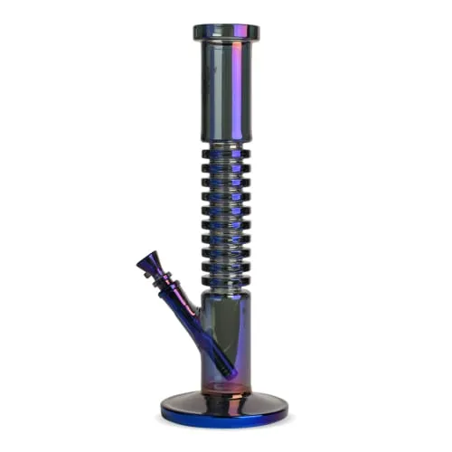 Product image of 15" Blue Metallic Terminator Finish Radiation Straight Tube