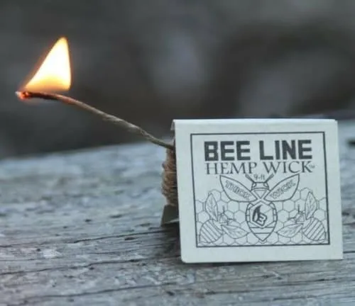 Product image of Bee Line - Hemp Wick - Bee Line Thick 9ft (15 Carton)