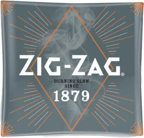 Product image of ZIG-ZAG - Glass Ashtray Assorted Colors