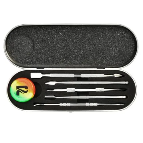 Product image of 6-Piece Dab Tool Kit and Case by Pulsar