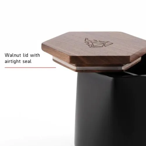 Product image of BRNT Malua - Concrete Storage Jar Black
