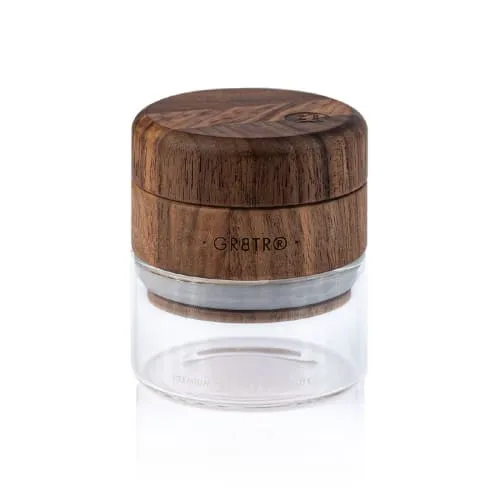 Product image of RYOT - 2.5" GR8TR - Wood W/ Clear Jar