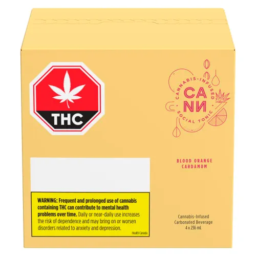 Product image of Cann Social Tonic - Blood Orange Cardamom