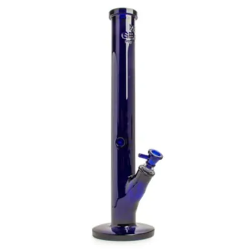 Product image of 15" 7mm Thick Straight Tube W/Debossed Logo Blue - GEAR