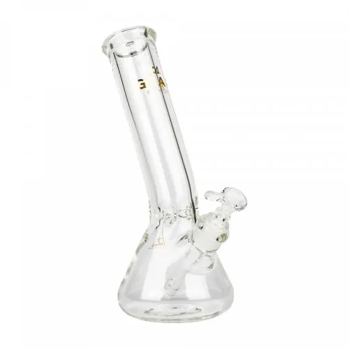 Product image of 12" 7mm Thick Laid Back Beaker Tube Clear