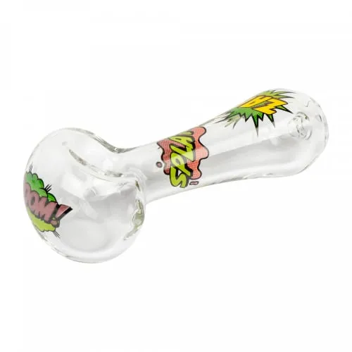 Product image of 4" Villain Hand Pipe Clear