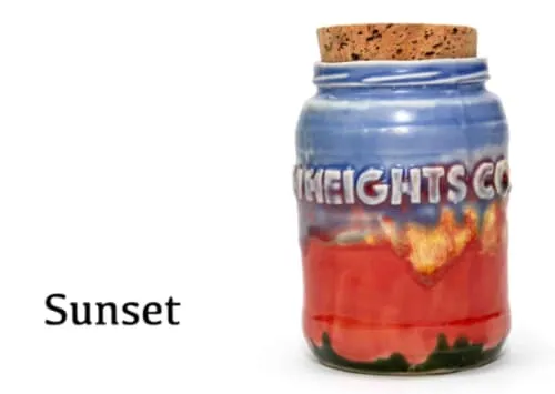Product image of Sunset Stash Jar - Northern Heights Co.