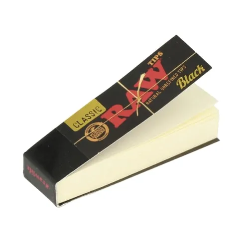 Product image of RAW Black Classic Natural Tips