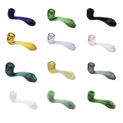 Product image of 6" Green Sherlock Hand Pipe