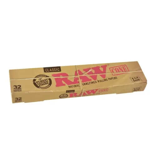 Product image of 1-1/4 Classic Cones by RAW - Pack of 32