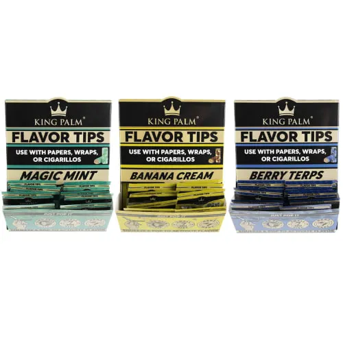 Product image of Flavoured Terpenes Filters by King Palm