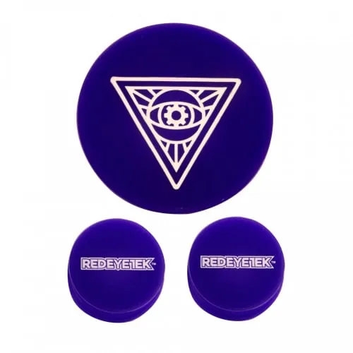 Product image of Red Eye Tek - Silicone Water Pipe Cleaning Caps - Purple