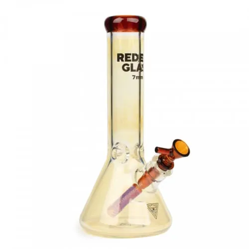 Product image of Bongs - 12" 7mm Thick Colour Changing Beaker Tube (AMBER)