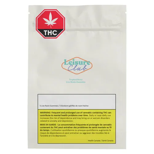 Product image of Leisure Club - Edible - Cherry Fizz Live Rosin