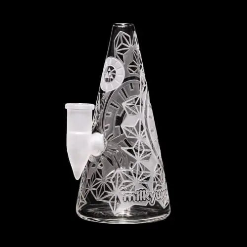 Product image of 6" Hypnotic Dab Rig by Milkyway Glass