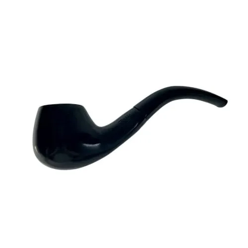 Product image of 5.5" Bent Ebony Pipe by Shire Pipe