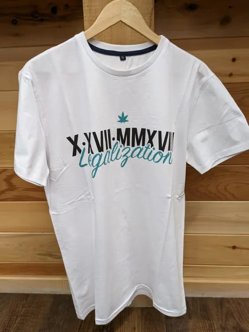 Product image of White Legalize it! T-Shirt
