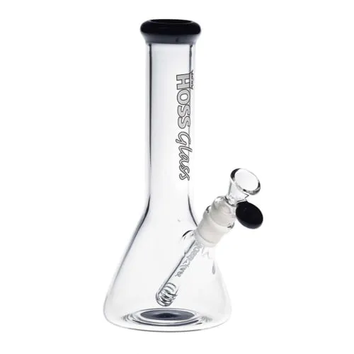 Product image of 9" Mini Beaker with Colour Accents by Hoss Glass