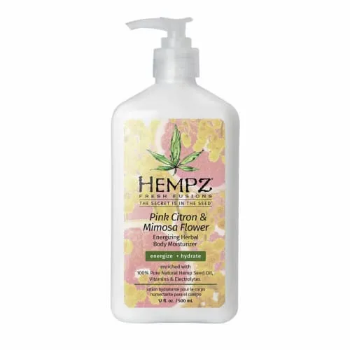 Product image of 17oz Pink Citron & Mimosa Flower Moisturizer by Hempz