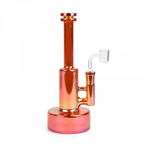 Product image of Red Eye Tek - 9" Metallic Terminator Finish Avalon Concentrate Rig - Various Colors