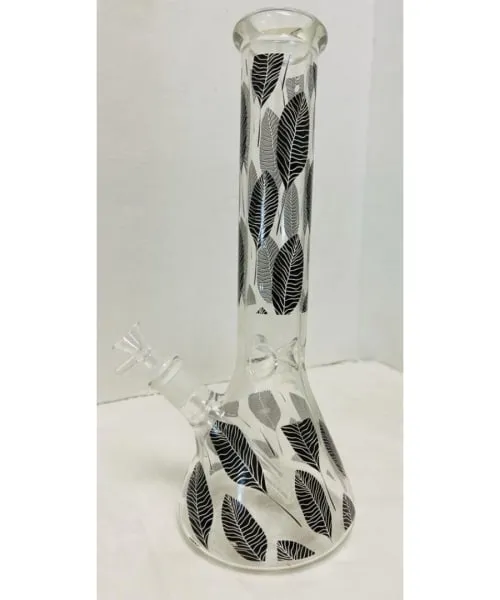 Product image of 14" Water Pipe (Feather Pattern)