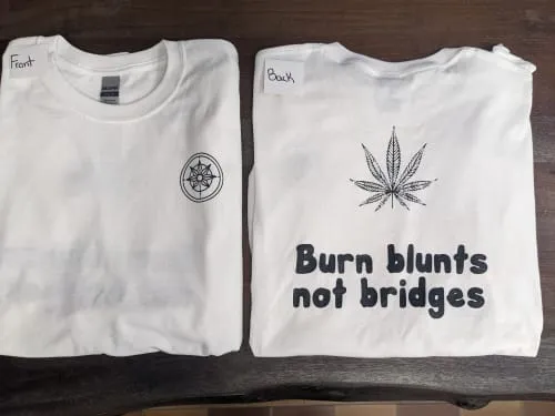 Product image of Burn Blunts Not Bridges T-Shirt