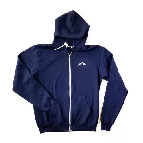 Product image of BUD SUPPLY - American Apparel Full-Zip Hoodie Navy - 2XL