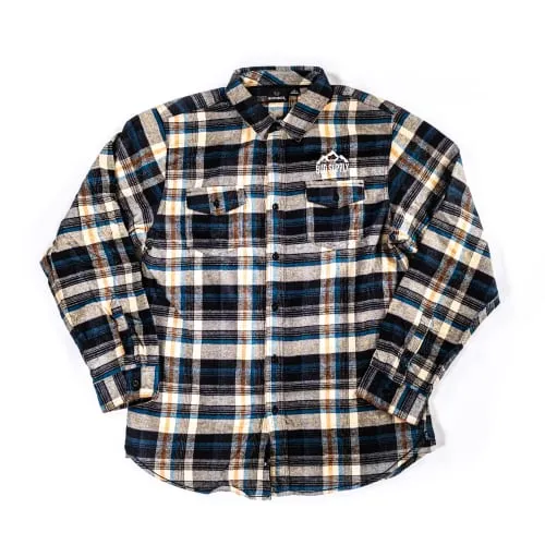 Product image of BUD SUPPLY - Burnside Flannel Shirt Dark Khaki - XL