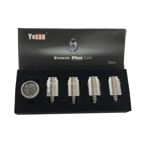 Product image of Evolve Plus Replacement Dual Quartz Coil by Yocan