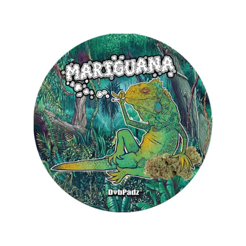Product image of 5" Mariguana Dab Mat - Mariguana