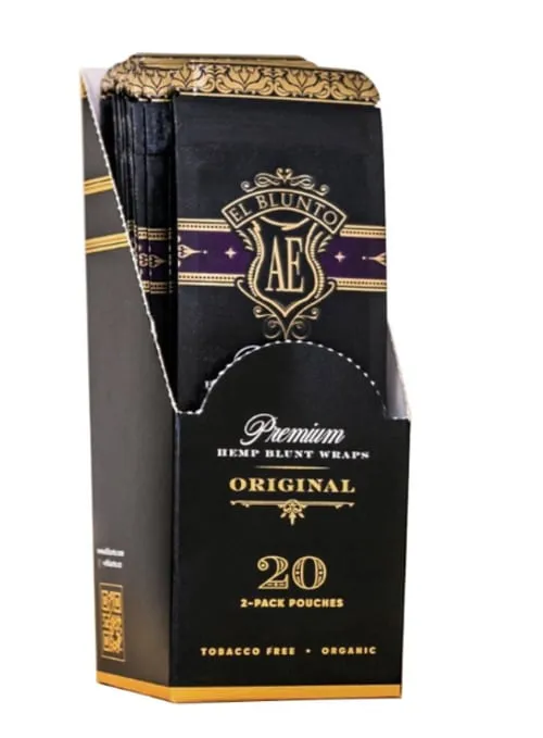 Product image of Albert Einstone's El Blunto - Hemp Blunt Wrap 2-Pack