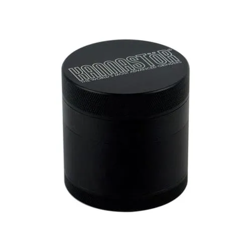 Product image of Black Solid Top & Body 4-Piece Grinder by Kannastor