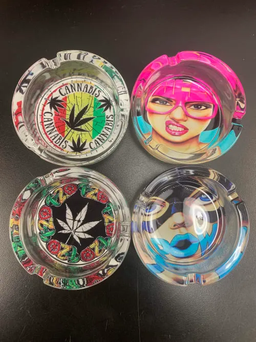 Product image of Spark - Round Glass Ashtray