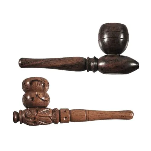Product image of Pipes - 4" Carved Rosewood Pipe