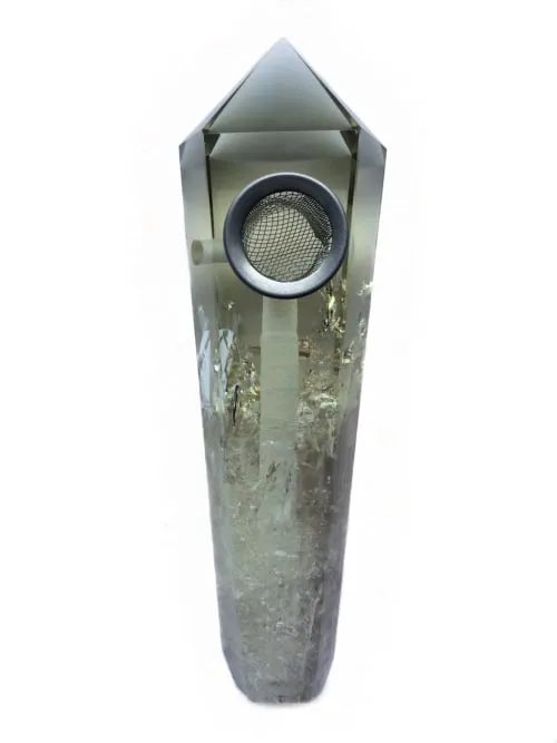 Product image of Xena Crystal Pipe, Maleficent  Amethyst