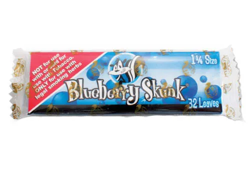 Product image of 1 1/4" Blueberry Flavoured Papers by Skunk Brand