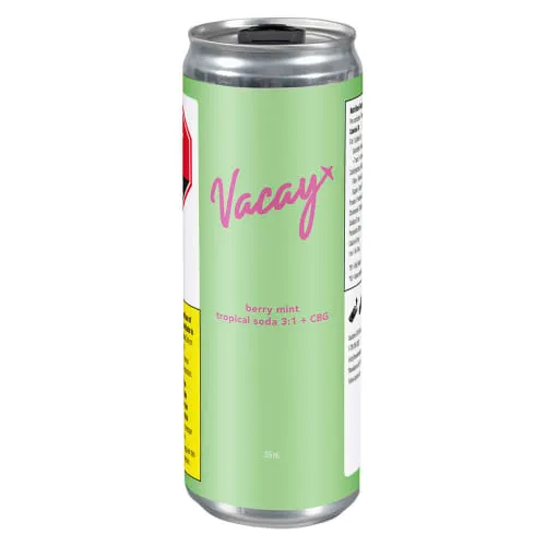 Product image of Vacay - Berry Mint Tropical Fizz 3:1 (THC/CBD+CBG)